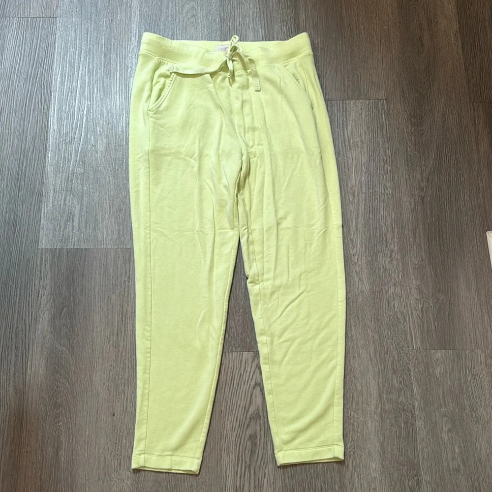 Lou & Grey Soft Yellow Jogger Pants